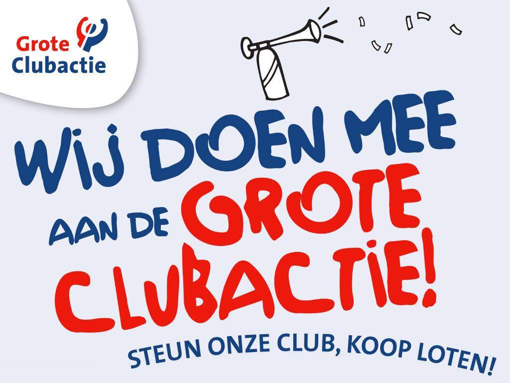 Grote clubactie start zaterdag 24 september